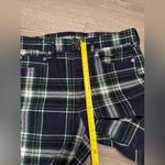 American Eagle  Outfitters Green and Blue Plaid Bootcut Pants Photo 6