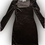 SO Black Velvet studded mini dress Size S Photo 1