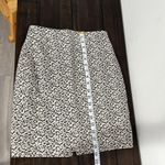 J.Crew  Lined Pencil Skirt Dark Grey and Cream Size 0 Photo 9