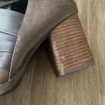 Isola  Dark Brown Ankle Booties with Gold Buckle Leather Boots Photo 7