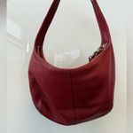 Coach vintage small red Leather Ergo Hobo Bag Photo 2