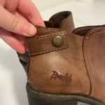 blowfish NWOT women’s Marra brown leather block heel booties ankle boots 7.5 Photo 6