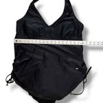 Liz Lange  MATERNITY TARGET SZ L? SMALL BLACK 1 PC ONE PIECE SWIMSUIT Modest Photo 5