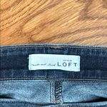 Loft  by Ann Taylor Indigo Straight Leg Jeans Photo 1