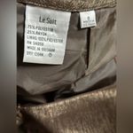 Le Suit High Waist Metallic Bronze Pencil Skirt Photo 4