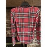 Victoria's Secret  Pink Cozy Plaid Long Sleeve Sleepwear Shirt Super Soft Size S Photo 1