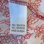 Melange Red and White Geometric Mini Dress Size L Photo 8