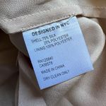 Intermix Margot Metallic Striped Silk Mini Dress Size 4 Photo 4