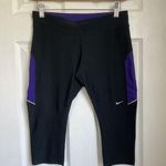 Nike Women's Small  Dri-Fit Compression Pants Purple Running size Medium Photo 0