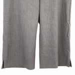 BCBGMAXAZRIA Carrie Gray Knee Length Wide Leg Cropped Dress Pants Photo 4