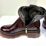 Aquatalia Drew Mixed Media Knee High Boots 9 Plum Deep Wine NWT Photo 11