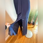 Celebrate DB Studio Off The Shoulder MOB Prom Homecoming Navy Blue Size 2 NWT Photo 2