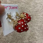 Betsey Johnson strawberry earrings Photo 1