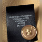 Charles Henry  L Satiny Button Down Pocketed Shirt Dress in Golden Tan Photo 8