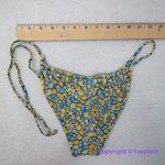 NEW Rhythm Free People Carrie Itsy Bikini Bottom, size XL Blue Photo 8