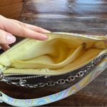 Women's Colorful Shoulder Bag with Chain Detail Yellow Photo 9
