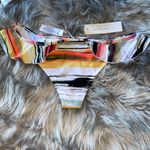 Last One! NWT Striped Bikini Set Ruffle Multi Size XS Photo 4