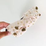 Football Embellished‎ Knotted Headband Brown Photo 0