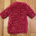 Popcorn vintage 90s Y2K bubble‎ shirt in pink one size fits all Photo 1