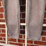 Rachel Zoe EUC dark camel high rise faux suede leggings size 8 Photo 2