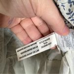 Madewell  Georgette Ruffle-Sleeve Peplum Top in Americana Floral Size Small Photo 6