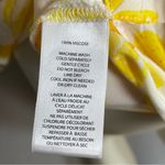 BeachLunchLounge Dress Lemon Print Citrus Fruit Summer Yellow White Sleeveless Photo 9