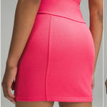 Lululemon  Scuba High-Rise Mini Skirt Glaze Pink Size Small Photo 1