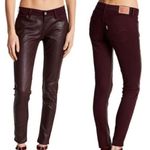 Levi's Levi’s 535 Super Skinny Leather Illusion Jeans 30 Photo 1
