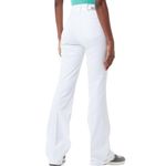 Love moschino Gabardine Stretch 30 Flare Trousers White Pants Photo 1