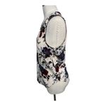 Eden Ruth Maddie White Floral Sleeveless Blouse Tank Top Women's Small Boho Chic Photo 5