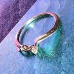 14K Gold Diamond Ring Photo 0