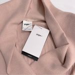 Nike Yoga Top Womens M Pink Luxe Ribbed Cover Up Long Sleeve Workout NEW Photo 7