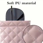 Pink Quilted Eyeglass Case Photo 2