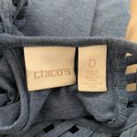 Chico's EUC CHICO’S Lattice-Shoulder Maxi Dress Photo 13