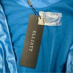 Elliatt  Vibrant Blue Bishop Sleeve Cocktail Dress Photo 3