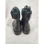 Kate Spade Womens Joplin Ankle Boots Lace Up Black Leather Lug Sole Size 9B.s58 Photo 3