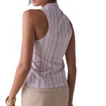 Urban Outfitters NWT  Party Girl Sleeveless Shirt Vest Large Pink Y2K Academia Photo 1