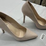 Qupid Womans  Stiletto Pumps Pointed Toe Slip On 8 Pale Pink Photo 0