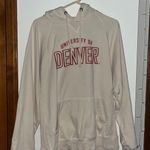 University of Denver Sweatshirt Tan Size L Photo 0