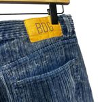 BDG  High Rise Baggy Blue Distressed Corduroy Size 30 Photo 5
