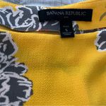 Banana Republic Yellow Floral Blouse Photo 7