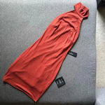 Lulus Lulu’s Got The Groove Ribbed Halter Mini Dress Small NWT Photo 0