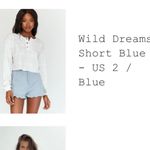 Princess Polly Wild Dreams Short Blue Photo 1