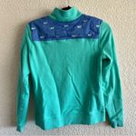Vineyard Vines Women’s Whale Pullover Sweatshirt Quarter Zip 100% Cotton Size XS Photo 2