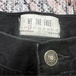 Free People We The Free Maggie Jeans NWT Midrise Straight Size 26 Washed Black Photo 5