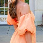 Showpo Orange one shoulder dress Photo 1