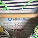 Ibkul ladies athletic long sleeve crew dress in Johanna floral sun protection S Black Photo 4