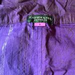 Kathmandu Imports  Romper Overalls Shorts Purple Patchwork Pattern Unisex NWT Photo 5