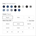 Halara Flex High Waisted Stripe Wide Leg
Jeans with Pockets Gray Photo 13