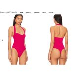 Lovers + Friends  Dominique Hot Pink Bodysuit Size XS Photo 1